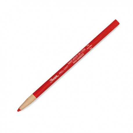 [11677] Marcador de Cera China Sharpie Mirado Rojo