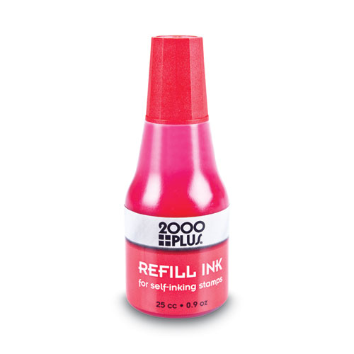 [12270] Tinta en Gotero para Sello 0.9 oz Rojo 2000 Plus