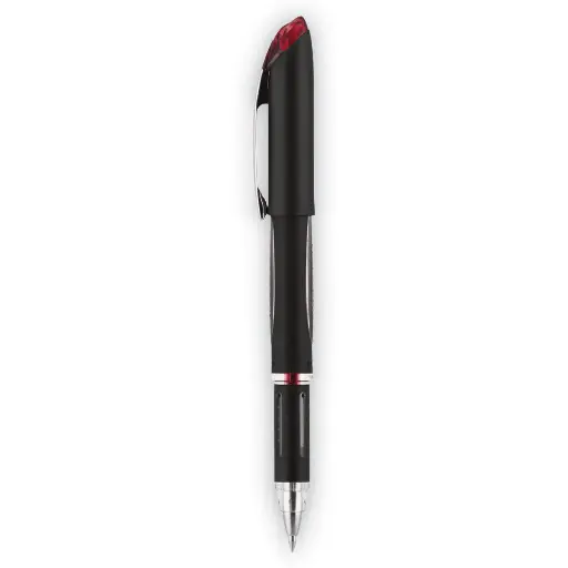 [12121] Pluma Uniball Jetstream Roller Ball Punta Grande 1.0 mm Rojo