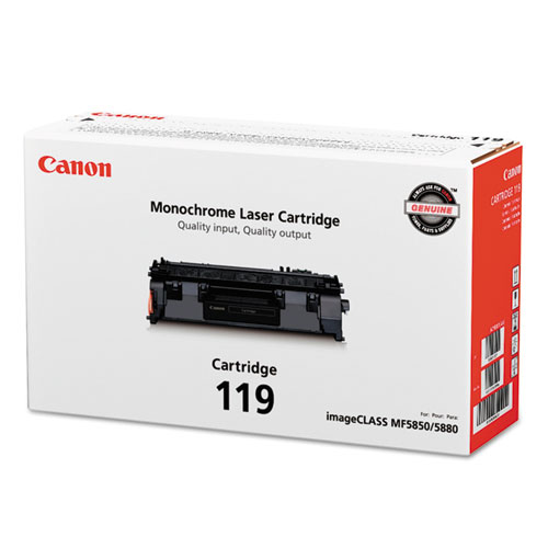 [20602] Toner Canon 119  Negro