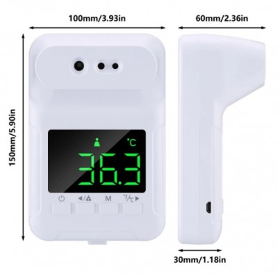 [70198] Termometro Infrarojo Digital de Pared K-3S/3X KSA