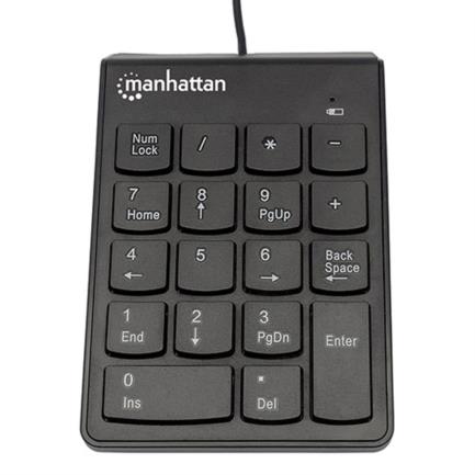 [31006] Teclado Alambrico Numerico Manhattan para Laptop