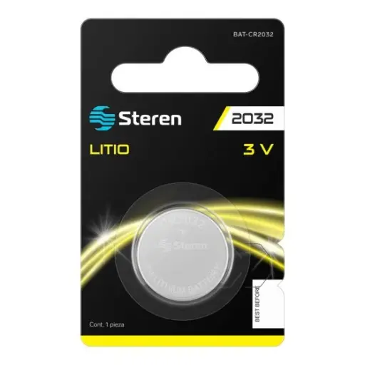 [31324] Bateria de Litio CR2032 210 Mah Steren