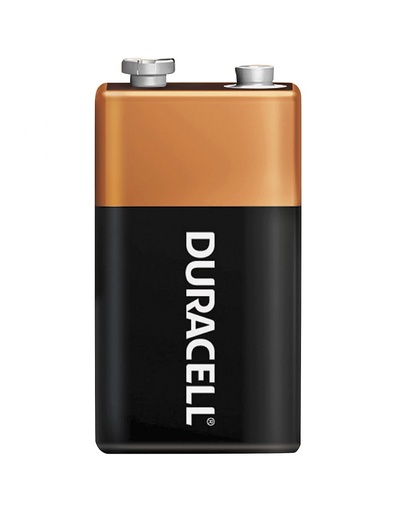 [31308] Bateria 9V Duracell (Cuadrada) C&B