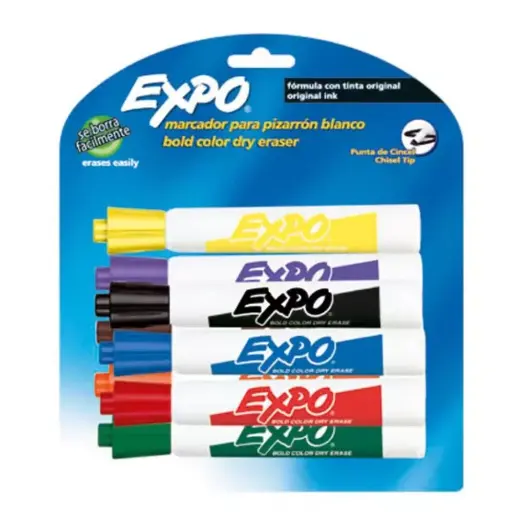 [10379] Marcador para Pizarron Expo Kit 8 Colores