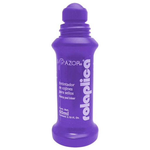 [11975] Tinta para Cojin Rolaplica 60mL Azor Violeta