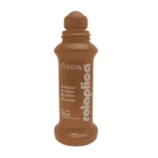 [11591] Tinta para Cojin Rolaplica Azor 60 mL Sepia Café 