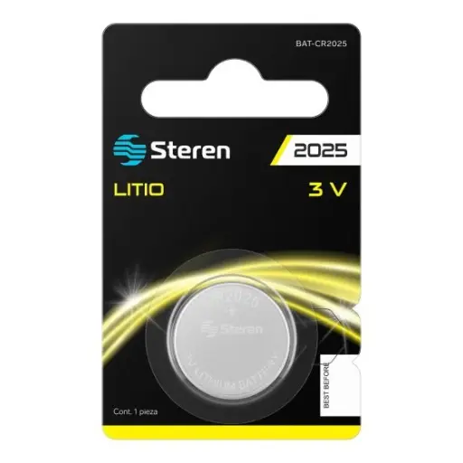 [31853] Bateria de Litio CR2025 Steren