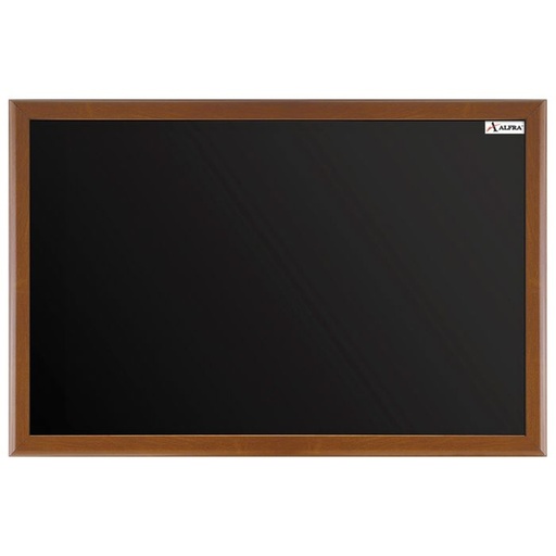 [13562] Pizarron Negro Marco Aluminio 90cm x 60cm (36"x24") Alfra