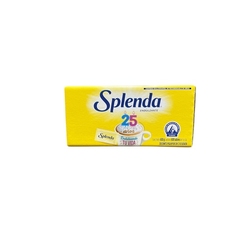 [50013] Endulzante Sobre Splenda Amarillo con 600
