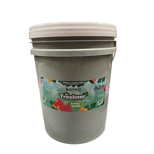 [42160] Aromatizante Morvix Liquido Base Agua Cubeta Mango/Sandia 20 L