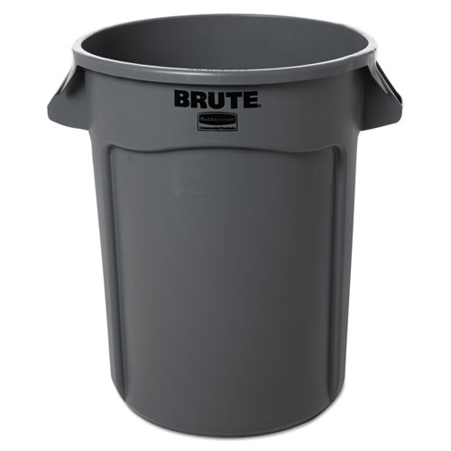 [40891] Bote de Basura 44 Galones Gris 2643 sin Tapa Brute