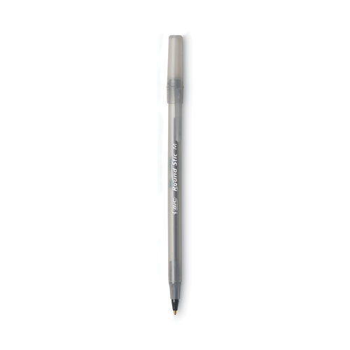 [11962] Pluma Bic Roundstic Punta Mediana 1.0 mm Negro