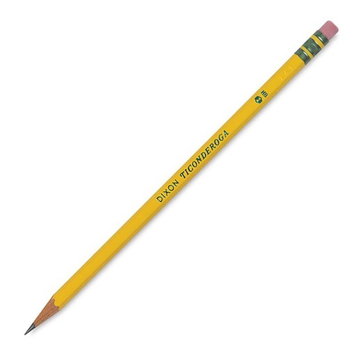 [10177] Lapiz #2 HB Dixon Ticonderoga