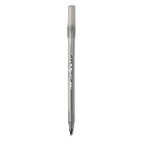 [11960] Pluma Bic Roundstic Punta Fina 0.8 mm Negro