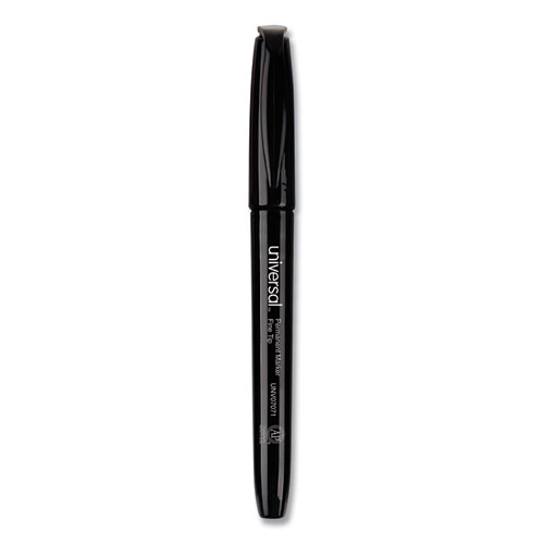 [11414] Marcador Permanente Universal Punto Fino Negro
