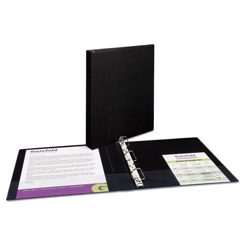 [10316] Carpeta Negra sin Mica 1" Aro "O" Avery 