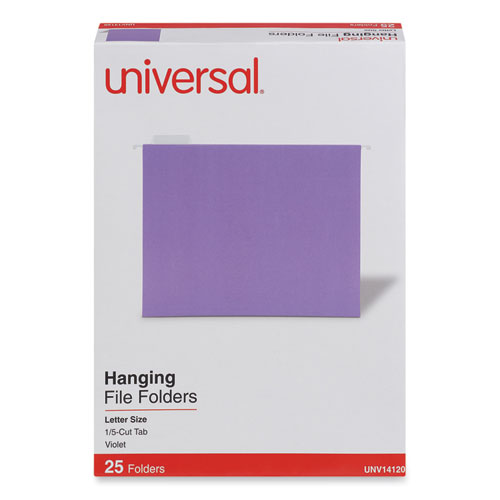 [13394] Folder Colgante Tamaño Carta Violeta con 25 Universal
