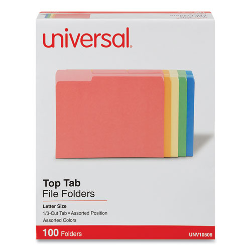 [10715] Folder Tamaño Carta Colores Surtidos 3 Cejas con 100 Universal