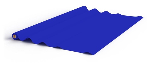 [13782] Mantel Plastico Rollo 25 m Azul Rey