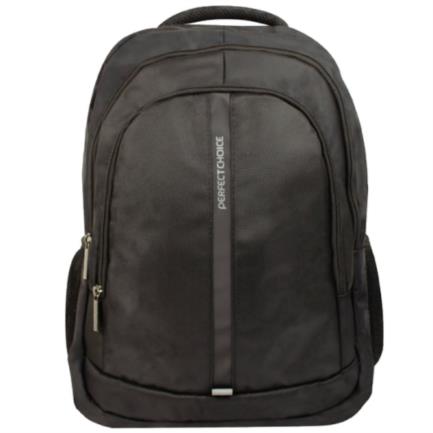 [30537] Mochila para Laptop 15''-17.3" Perfect Choice Negro con Gris 