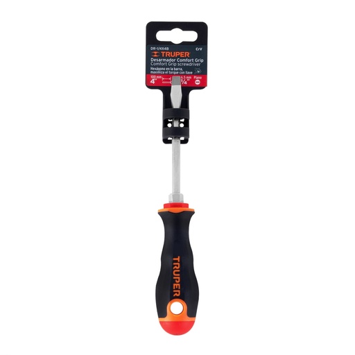 [90022] Desarmador Plano Dr 1/4 X 4B Truper
