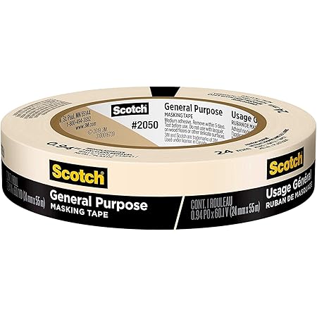 [12724] Cinta Adhesiva Masking 1" (24 mm) x 40 m Scotch