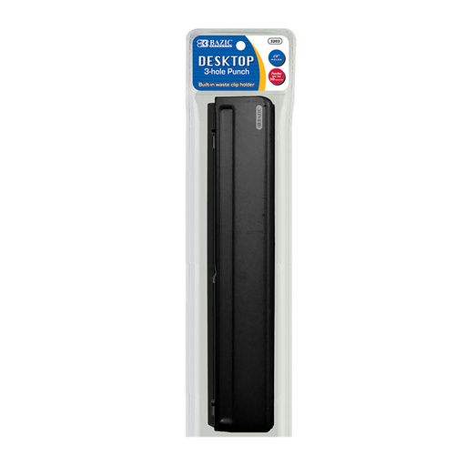 [10374] Perforadora 3 Hoyos P/10Hjs Bazic