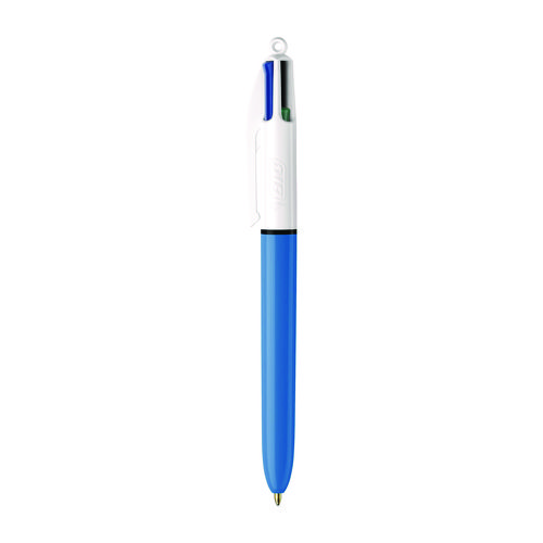 [11095] Pluma Bic 4 Colores Punta Mediana 1.0 mm 