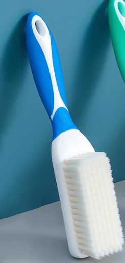 [41230] Cepillo para Calzado Cerdas Suaves Azul Lamphle