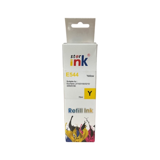 [21626] Tinta Generica Epson #544 Amarillo Star Ink