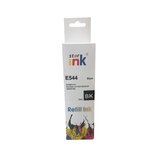 [21623] Tinta Generica Epson #544 Negro Star Ink