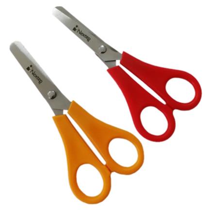 [14908] Tijera Escolar Acero Inoxidable Punta Roma Nextep