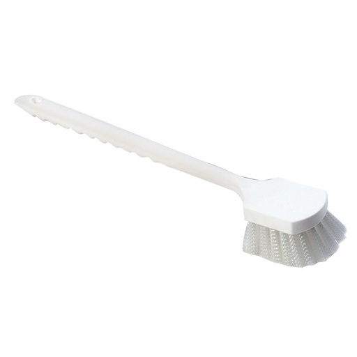 [48654] Cepillo para Llanta con Mango Largo 20'' Blanco 