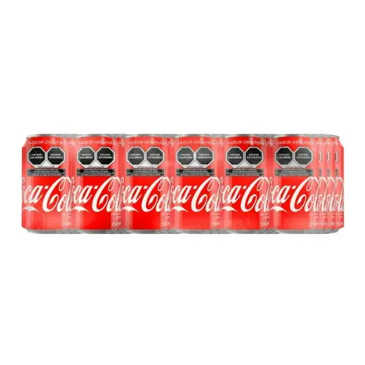 [50202] Refresco de Lata Coca Cola Sin Azucar 355ML C/24