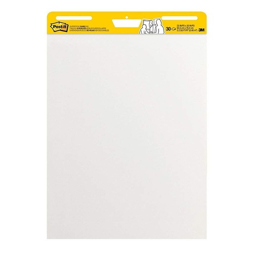 [81182] Papel Rotafolio Blanco con 30 Post-It