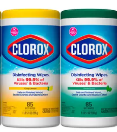 [48280] Desinfectante Toalla Clorox Aroma Fresco C/85