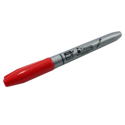 [14284] Marcador Permanente Nextep Punto Fino Rojo