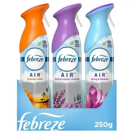 [48243] Aromatizante Febreze En Aerosol Aromas Surtido 250g C/3