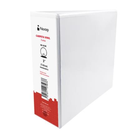[11129] Carpeta Blanca Nextep Vinil Aro "O" 3" 
