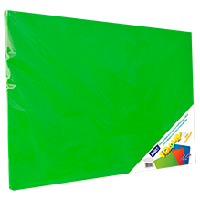 [12487] Foamy Tamaño Carta Verde Con 24 Piezas      