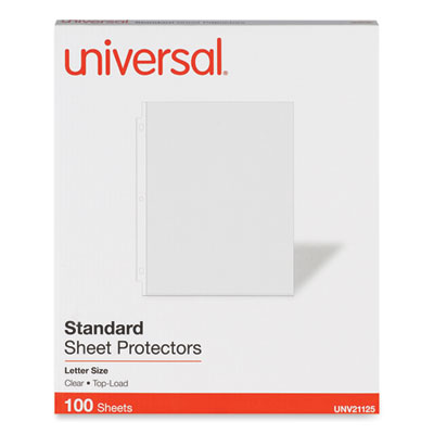 [12731] Protector de Hojas para Carpeta Tamaño Carta con 100 Universal