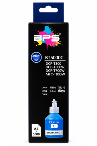 [20487] Tinta Generica Brother BT5001C / BT5000C / DCP-T300 Cyan