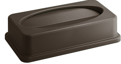 [40076] Tapa Balancin para Bote de Basura de 23 Galones Rectangular Cafe Oscilante Lavex 