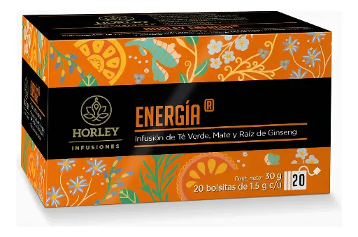 [50913] Té Energia 30 Gr. con 20 Sobres Horley