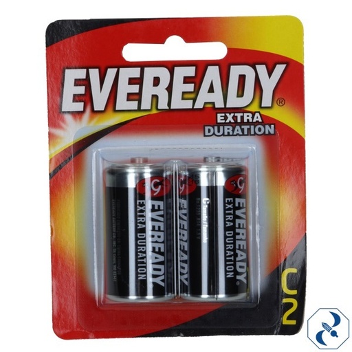 [32555] Bateria C Eveready Extra Duracion c/2 pzas