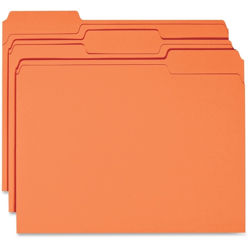 [10029] Folder Tamaño Carta Naranja Business Source con 100 